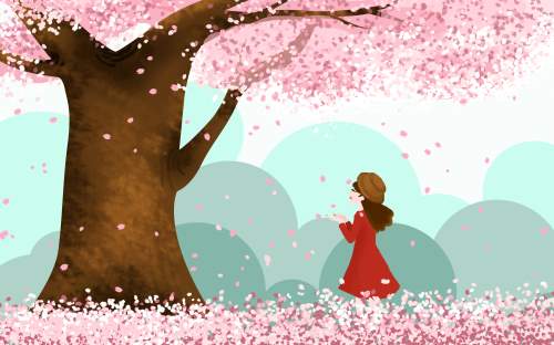 观澜湖生态体育园旗袍邂逅樱花女士免费活动（图片来源：摄图网）