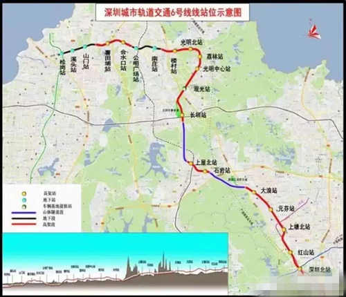 深圳地铁6号线最新进展