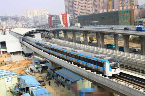 迎合广深港客流 深圳地铁3号线加密单方向列车