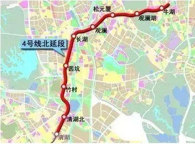 深圳地铁4号线北延线|深圳地铁4号线 6号线最新进展