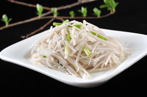 韭菜炒藕丝的做法大全_韭菜炒藕丝的做法 做法简单美味又营养