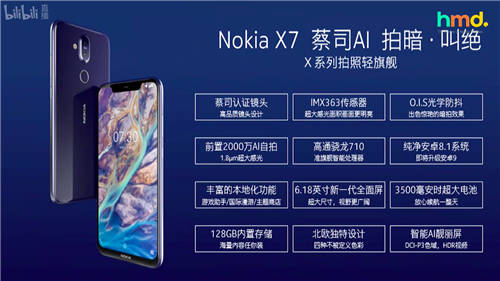 诺基亚X7正式发布 售价1699元起