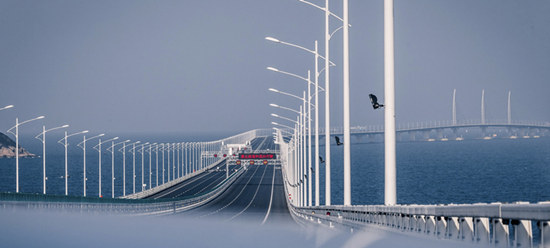 世界上最长的跨海大桥港珠澳大桥