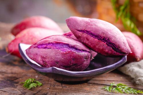 紫薯花环馒头的做法 香甜松软回味无穷