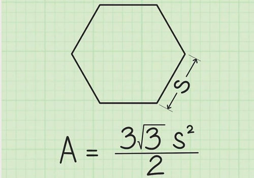 计算边长已知的正六边形面积的方法