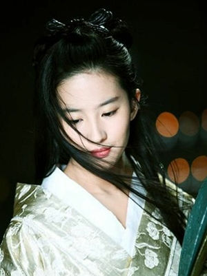 古典美女明星排行榜前十名之刘亦菲图片