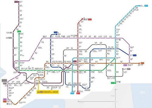 深圳所有地铁线路运营时间表