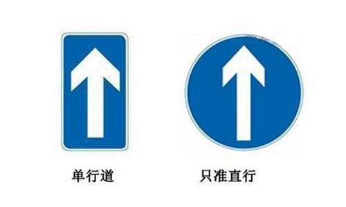 路上最容易认混淆的12个交通标志 你都认识吗
