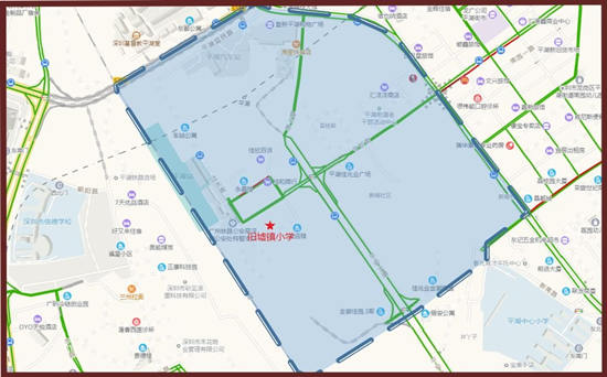 2020年深圳龙岗区新增公办学校招生范围公示