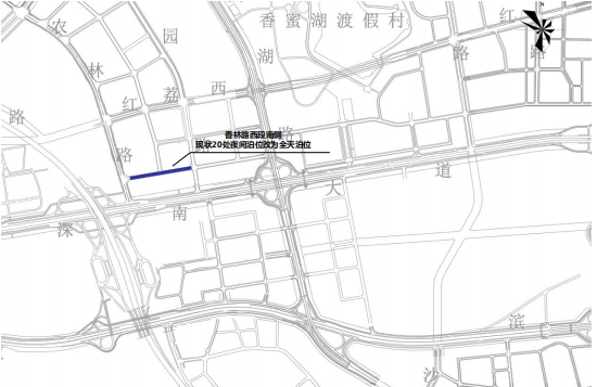 最新规划 福田区香蜜湖街道路边停车泊位规划