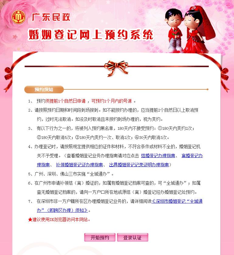 深圳离婚登记预约流程