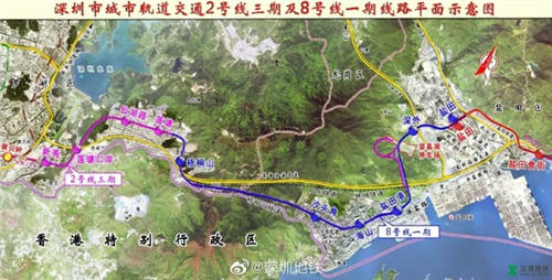 深圳地铁8号线二期最新进展 已经入主题施工阶段