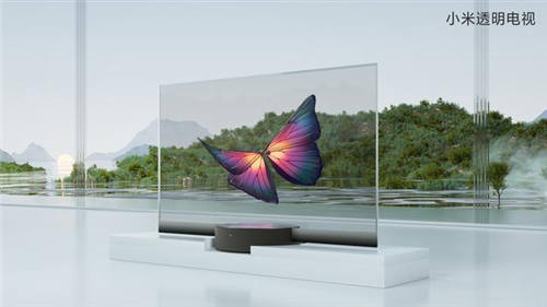 小米发布全球首款量产透明电视 售价49999元