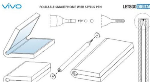 vivo手机新专利曝光 折叠屏设计+手写笔