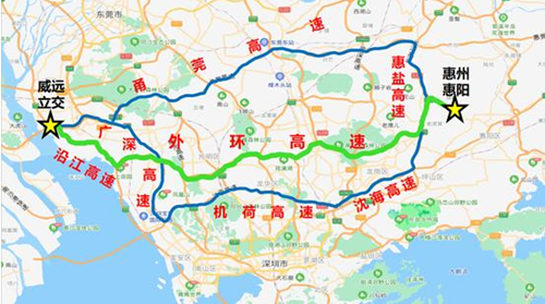 深圳外环高速一期正式通车!交通指引及通行攻略