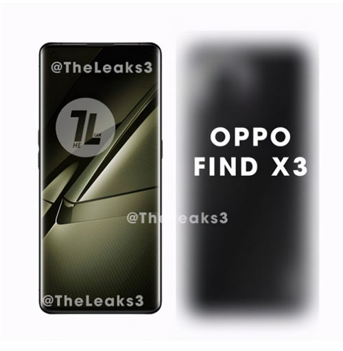 OPPO Find X3外观图曝光 跑分高达77万