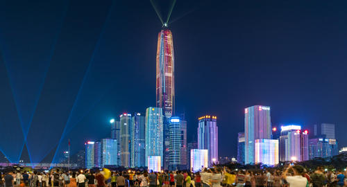 深圳已建成的200米以上建筑数量位列全球第一