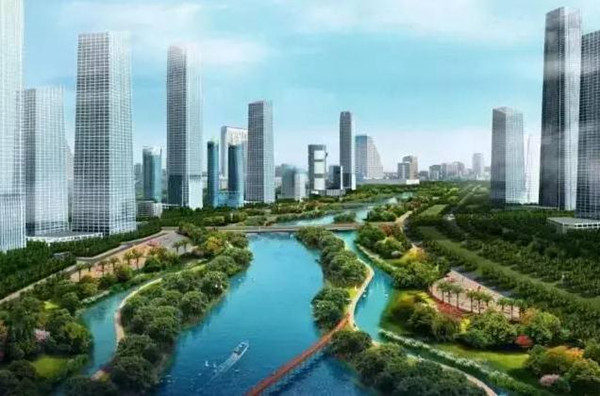 前海桂湾公园建成开放 沿河而建地铁直达