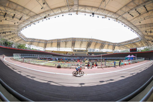 残疾人运动会自行车赛在深圳龙岗举办