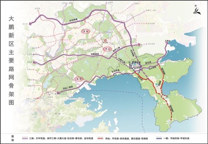 大鹏新区交通基础设施建设取得重大进展 加速构建三横两纵一圈