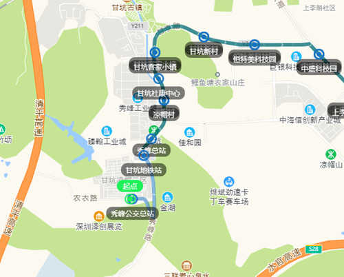 8月21日起深圳这些公交线路调整 还有1条线路改名