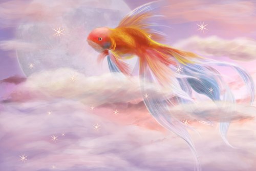梦见鱼在天上飞是什么意思