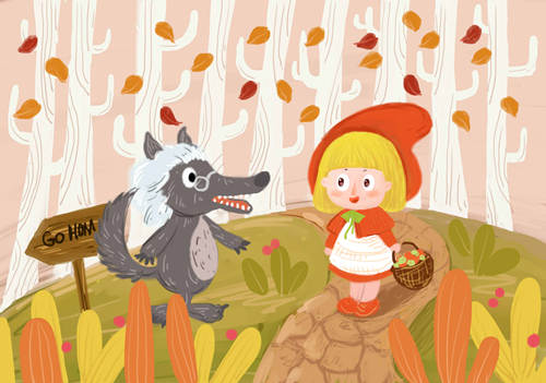 小红帽与大灰狼的故事 小红帽的狼外婆