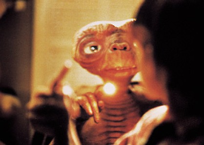 十大好莱坞经典科幻电影之E.T外星人剧照
