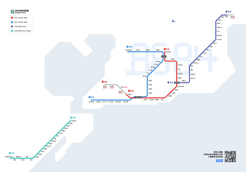 青岛地铁线路图2019 青岛地铁线路图最新