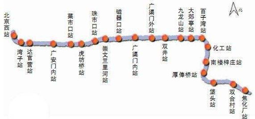 北京地铁7号线线路图2019 北京地铁线路图最新