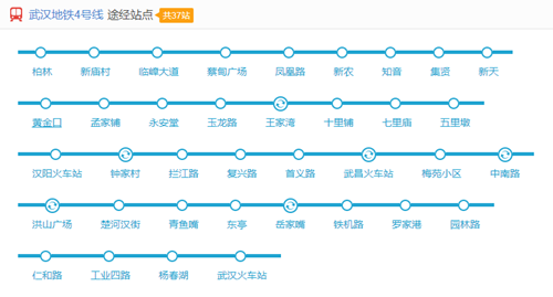 武汉地铁4号线线路图2019 武汉地铁线路图最新