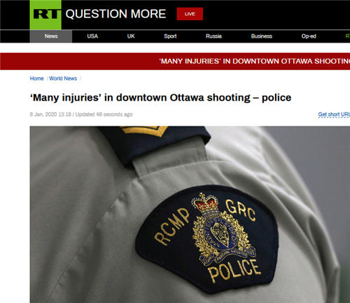 加拿大渥太华发生枪击案怎么回事 具体情况曝光