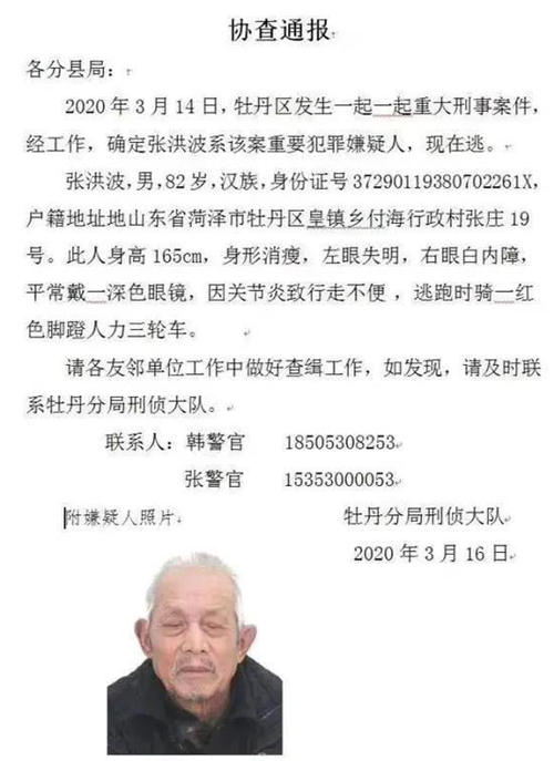 山东菏泽82岁老人涉重大刑事案件 杀人原因曝光