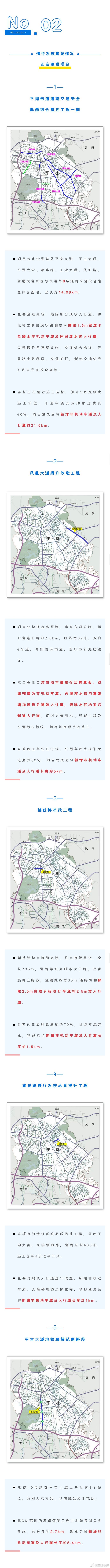 深圳平湖街道“机非分离”慢行系统建设最新进展