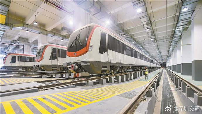 最后冲刺!深圳地铁4号线三期工程预计今年底建成