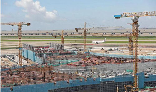 深圳机场卫星厅预计明年竣工启用