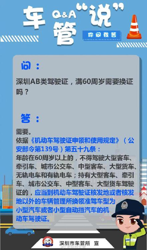 交警解答 外地驾驶证在深圳申请增驾要先转入吗