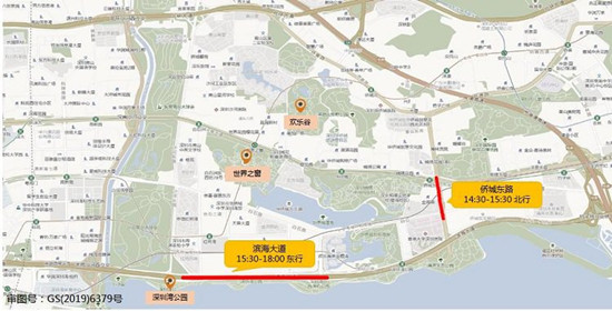 2021清明节期间深圳各景点周边易堵路段预测及指引!