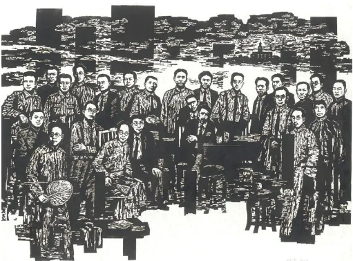 庆祝中国共产党成立100周年版画作品展观展指南