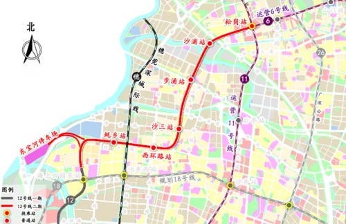 深圳地铁12号线二期开始施工 宝安区蚝乡路将封闭一年