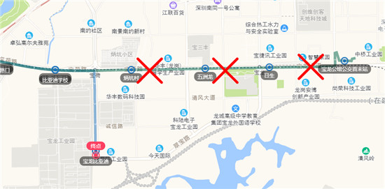 市民出行注意 深圳这些公交线路将因场站拆迁有调整