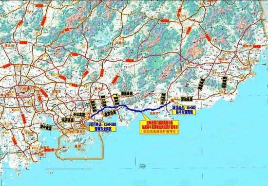 深汕西高速深汕段将新增赤石和鹅埠互通出入口 预计2024年通车