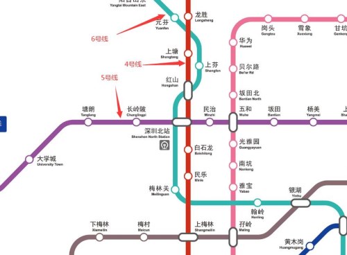 深圳北站有地铁站吗 深圳北站地铁乘坐指引一览