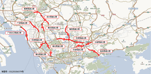 2021年国庆深圳高速预计拥堵路段及时间段详情